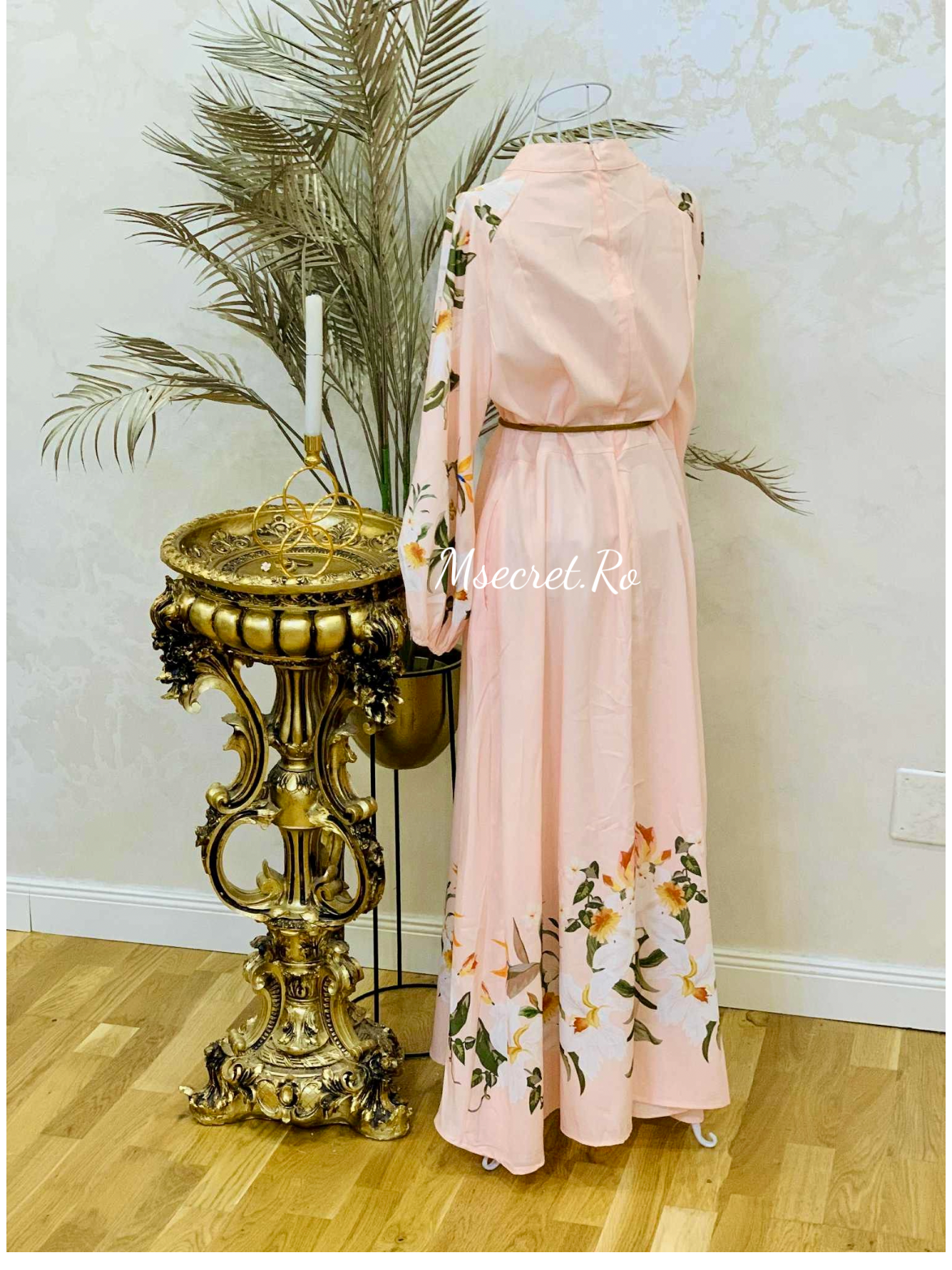 Rochie midi cu flori