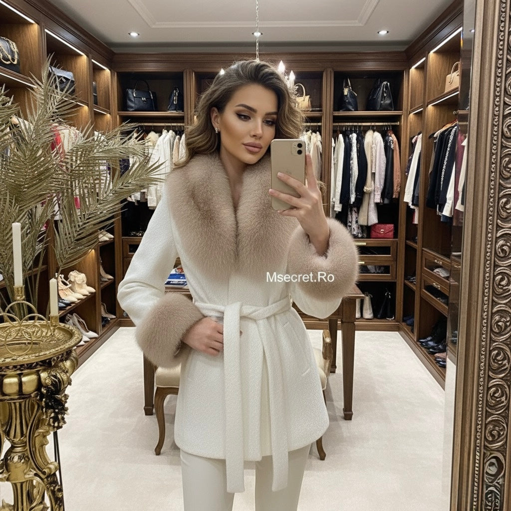 Haina de blana naturala alcantara