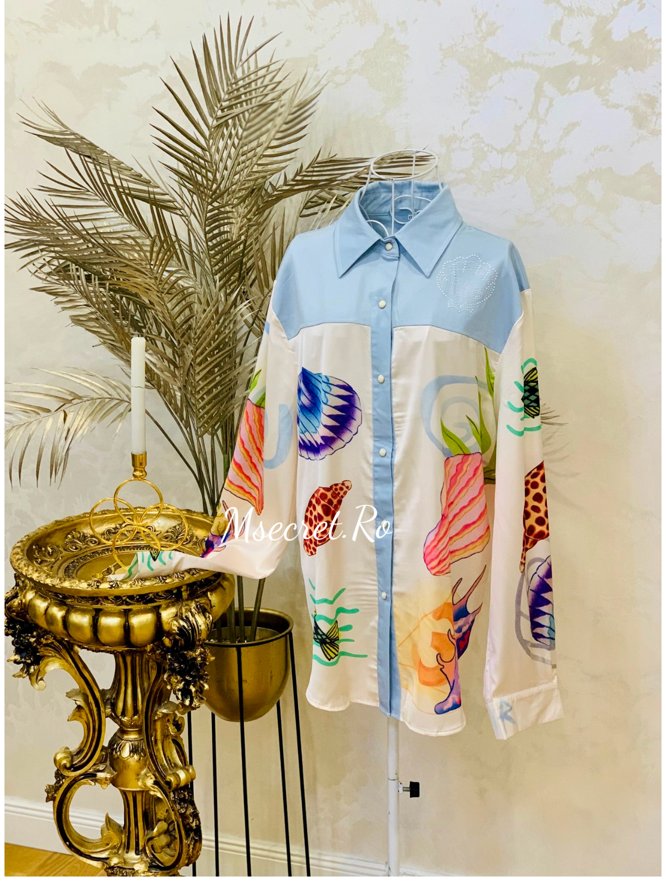 Compleu cu pantaloni lungi si pietre