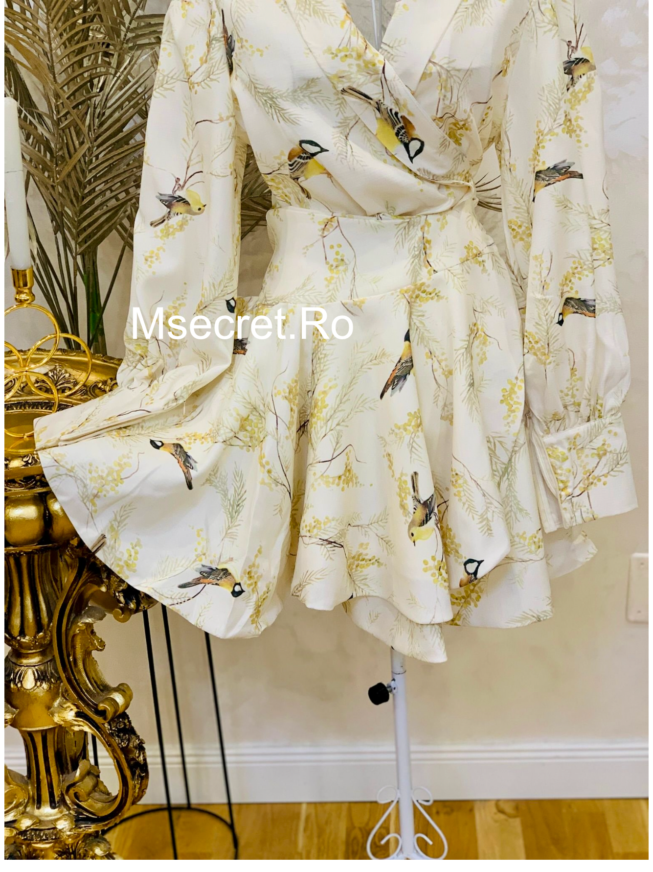 Rochie cu maneca lunga