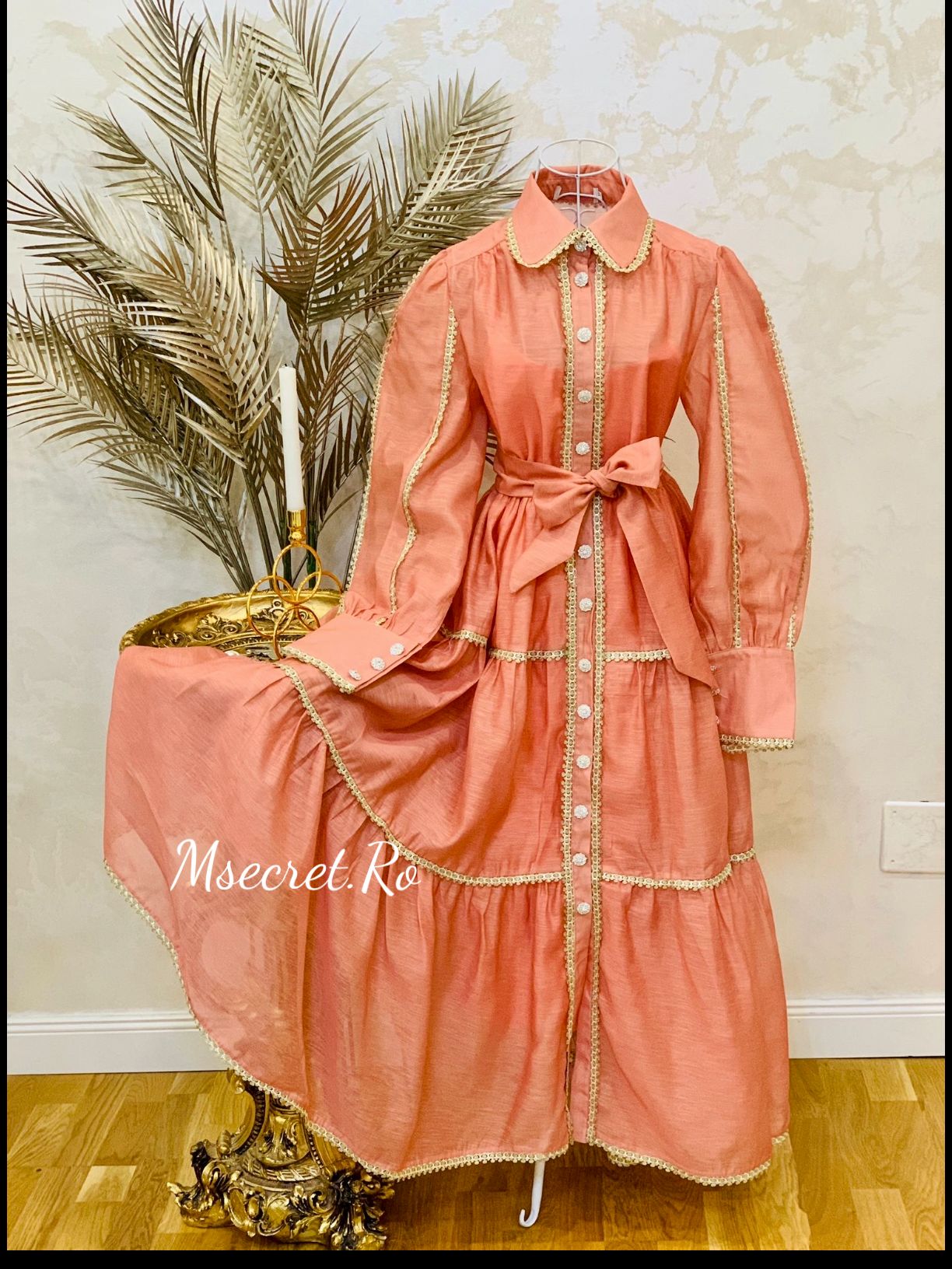 Rochie superba din in