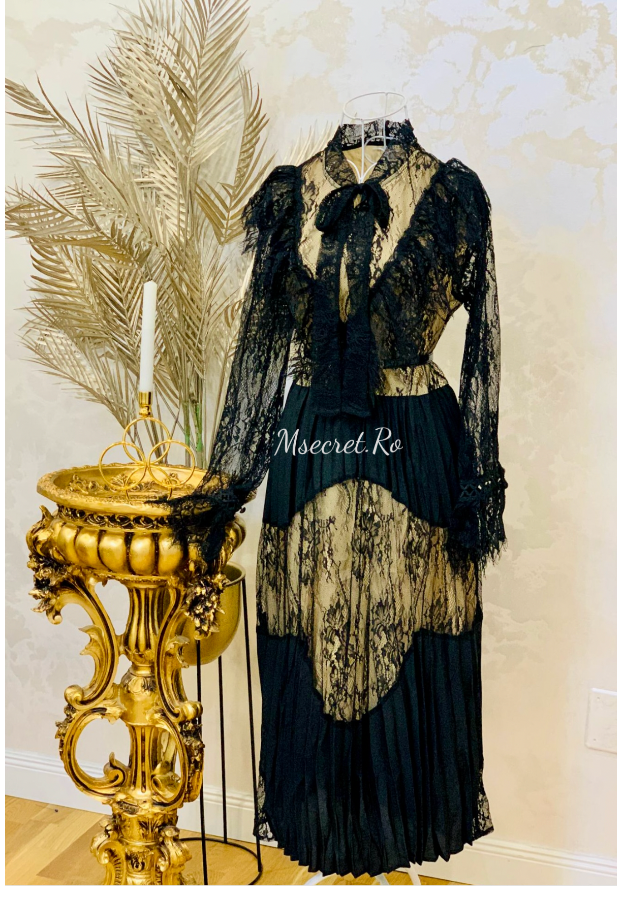 Rochie midi eleganta din dantela