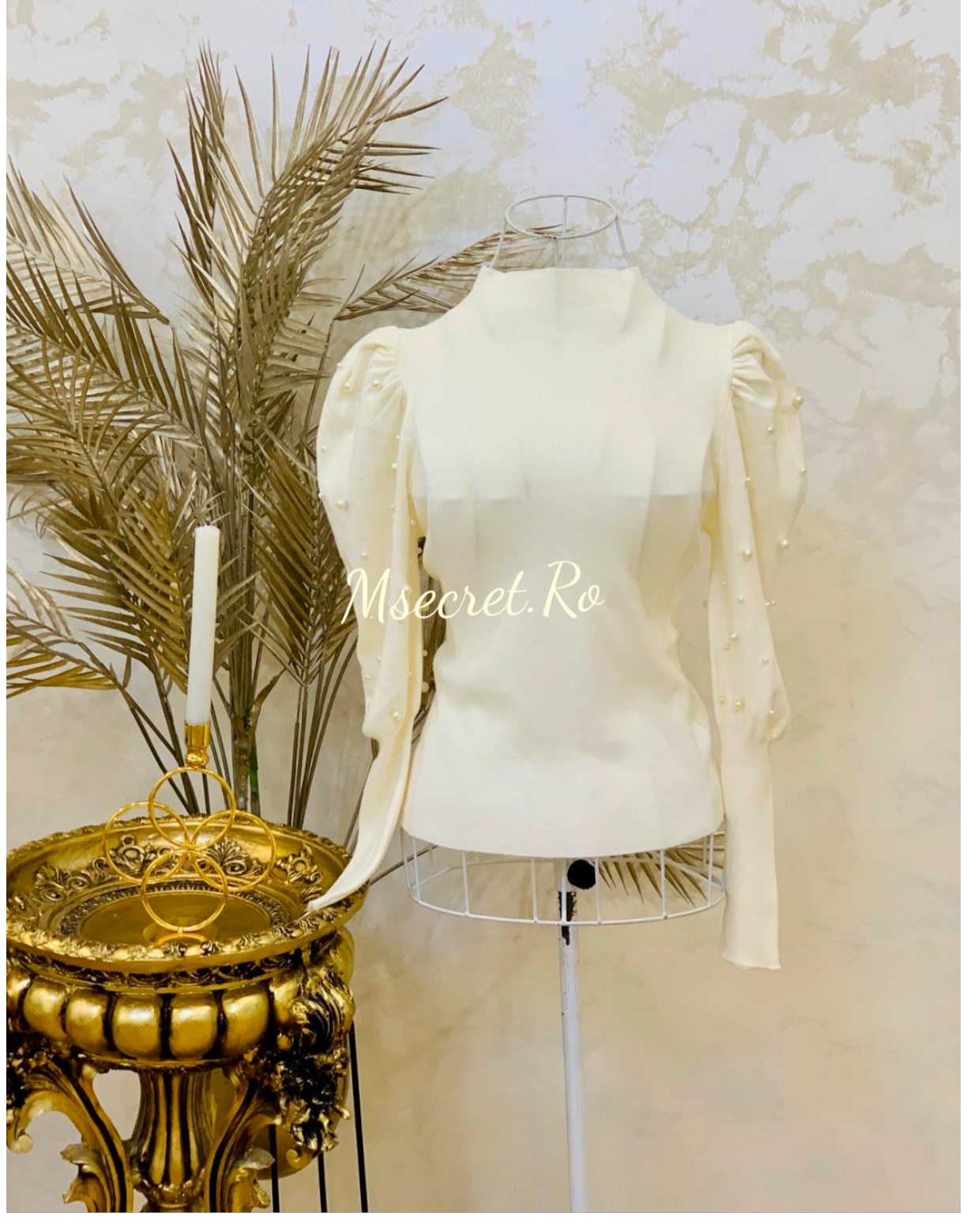 Compleu din Tricot și Bumbac cu Design Elegant