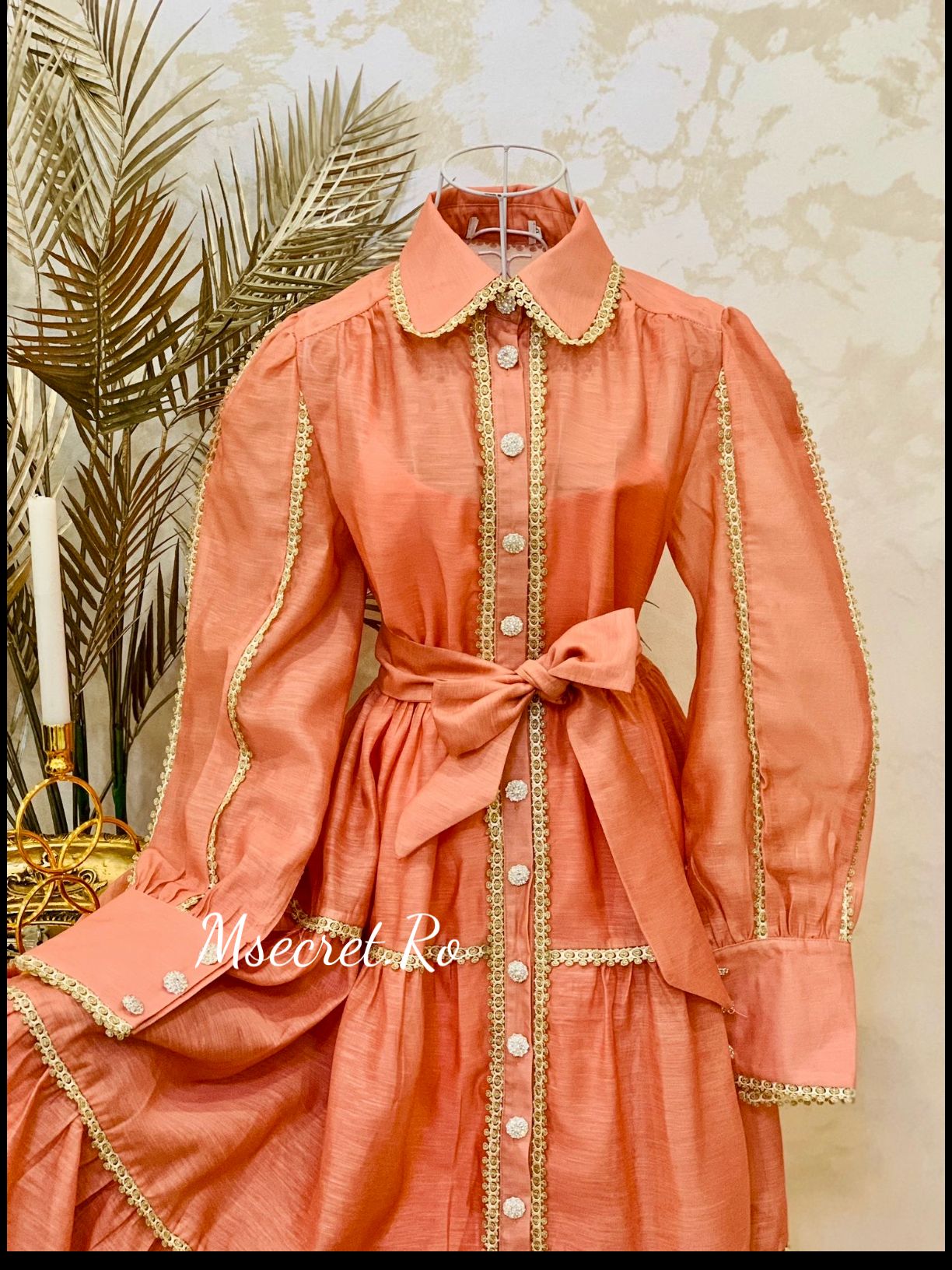 Rochie superba din in