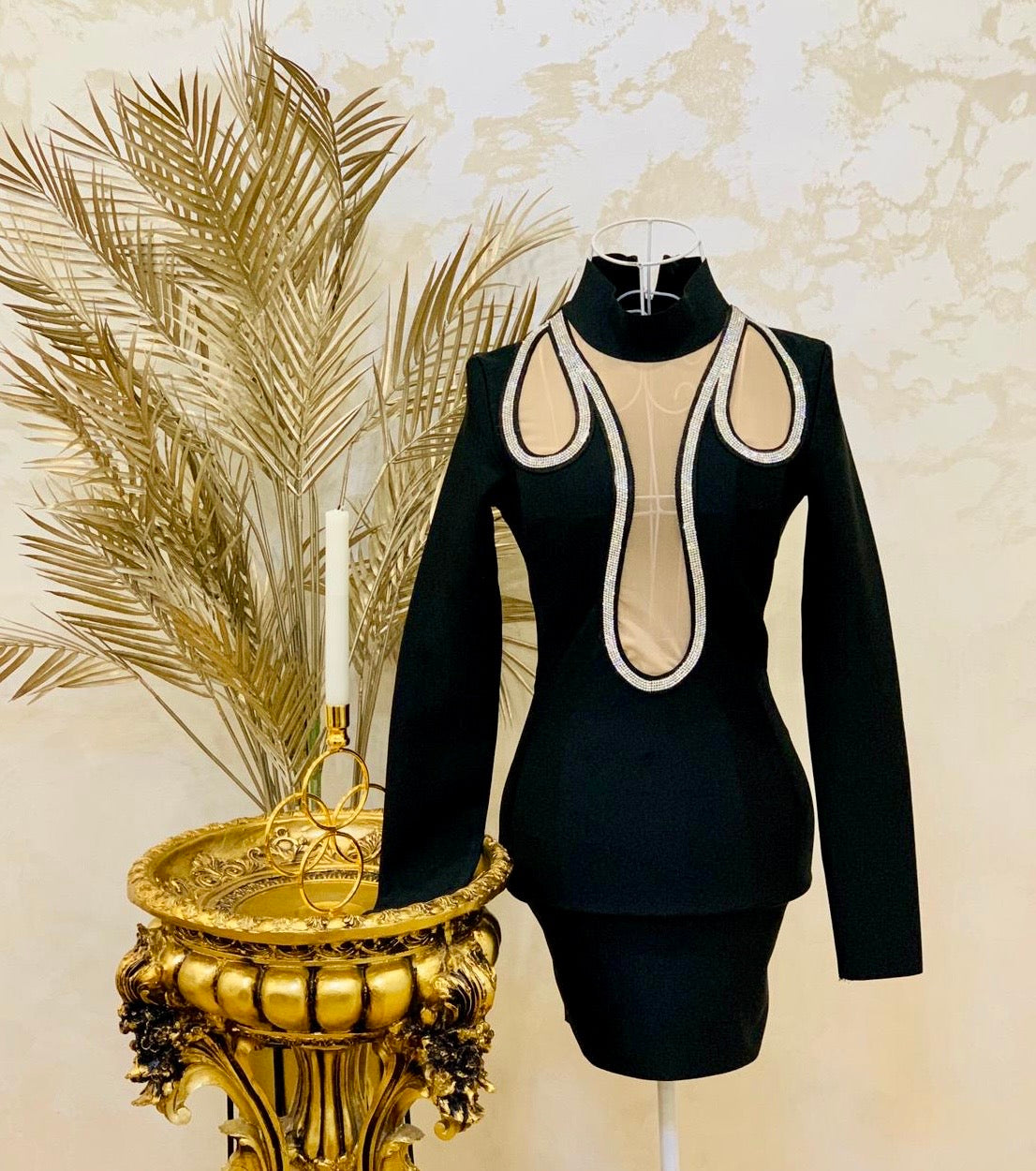 Rochie bandage cu maneca