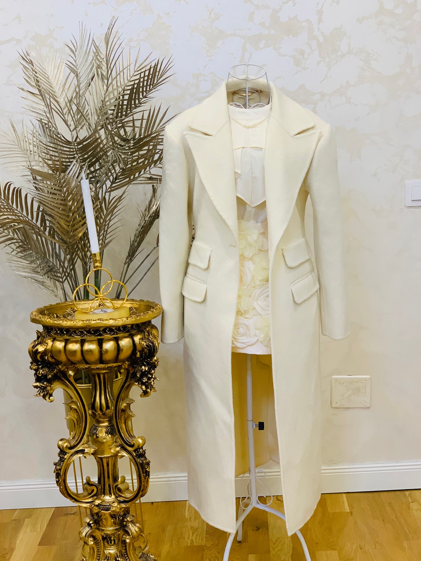 Camasa crem satinata