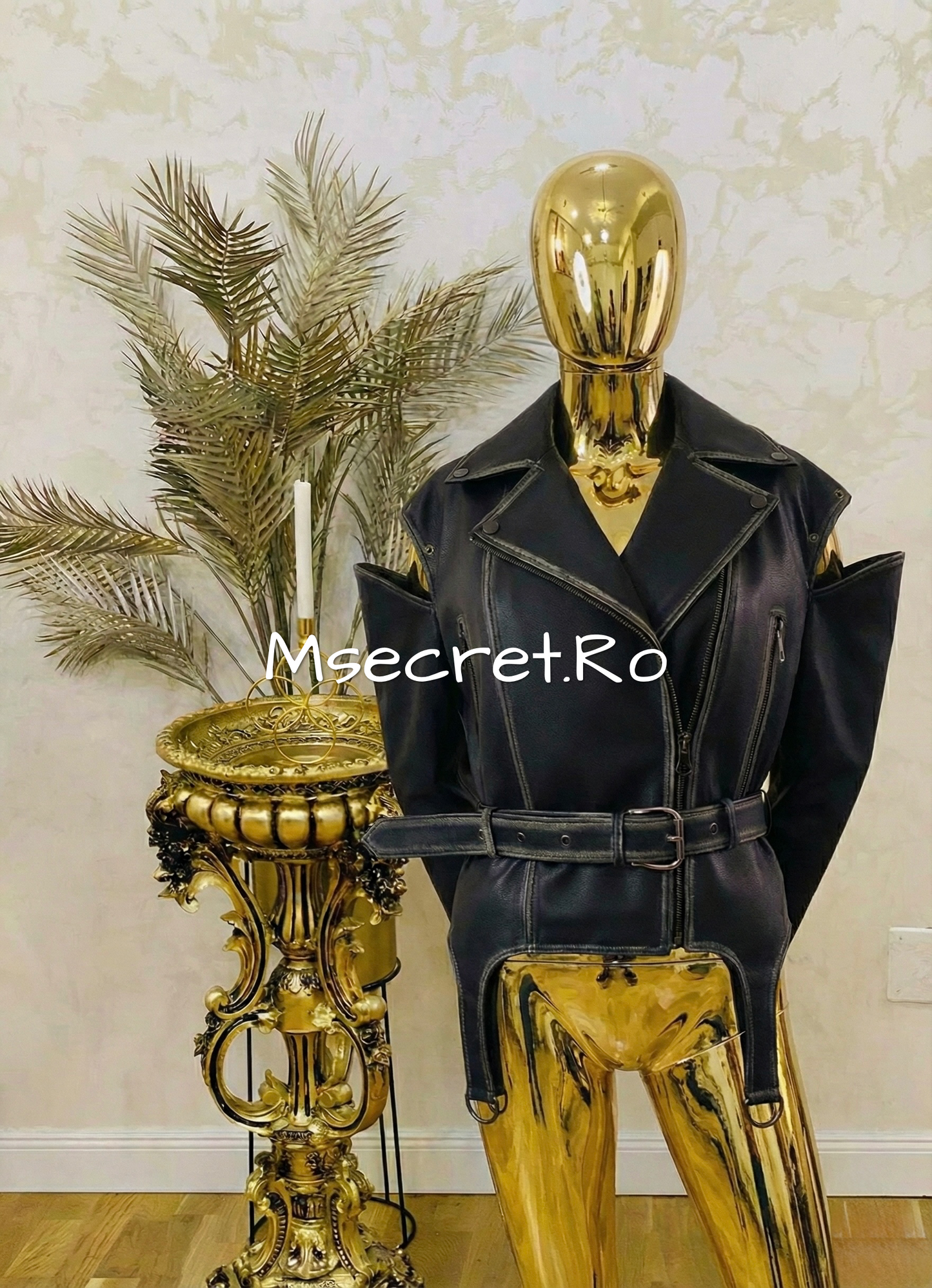 Geaca de piele Bellaisima