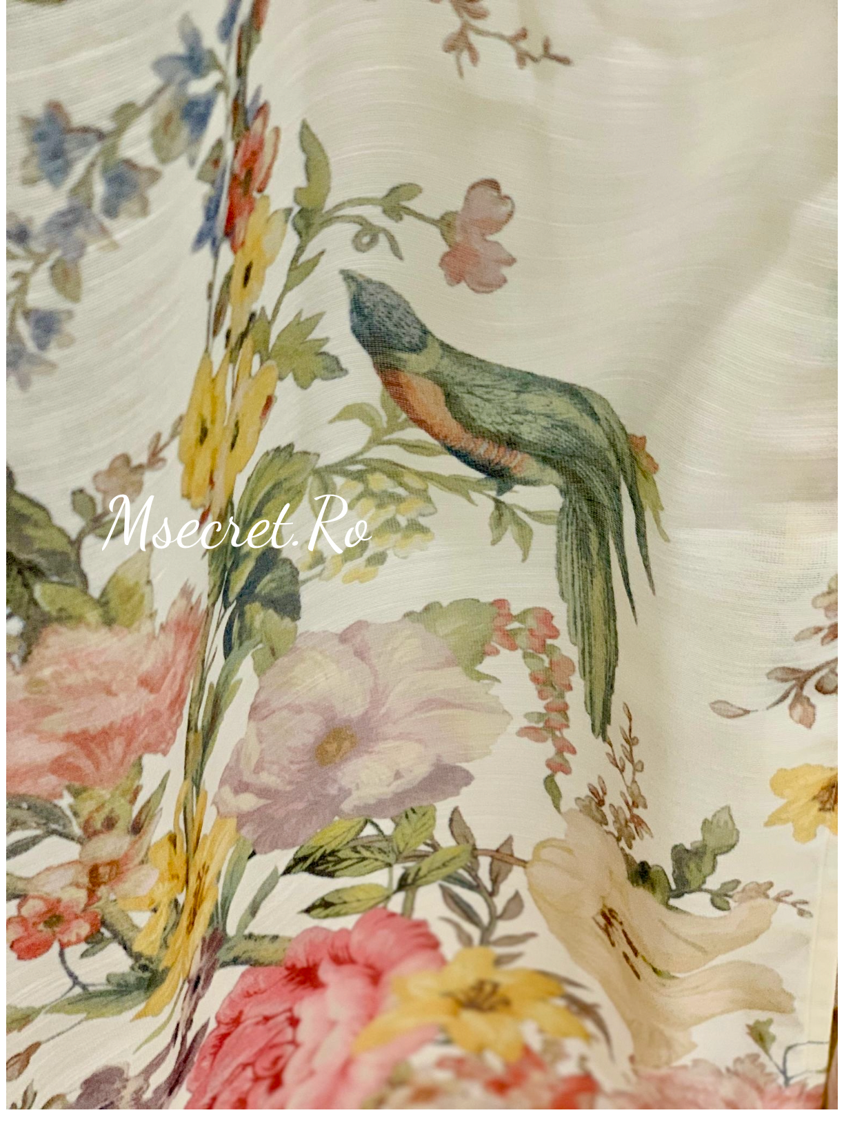 Rochie din in si matase cu nasturi bijuterie