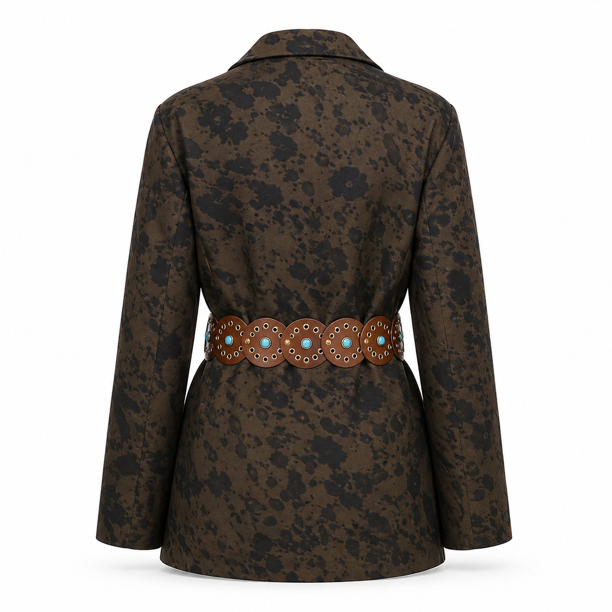 Sacou cu imprimeu statement