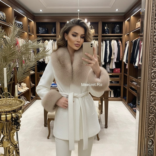 Haina de blana naturala alcantara