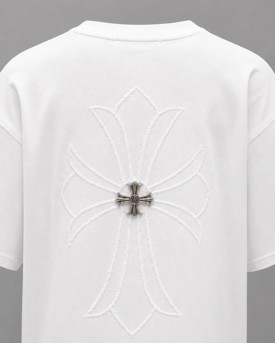 White cotton T-shirt