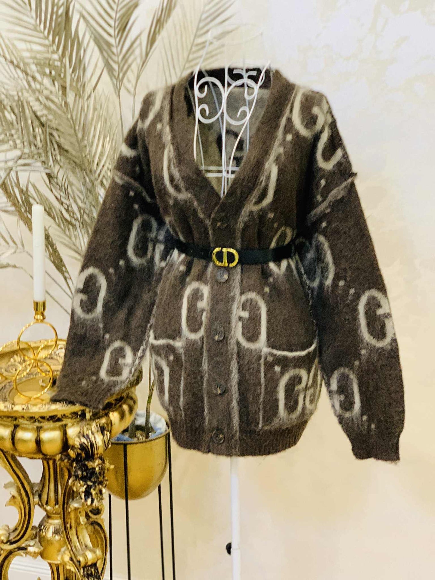 Pulover din casmir cu 2 fete