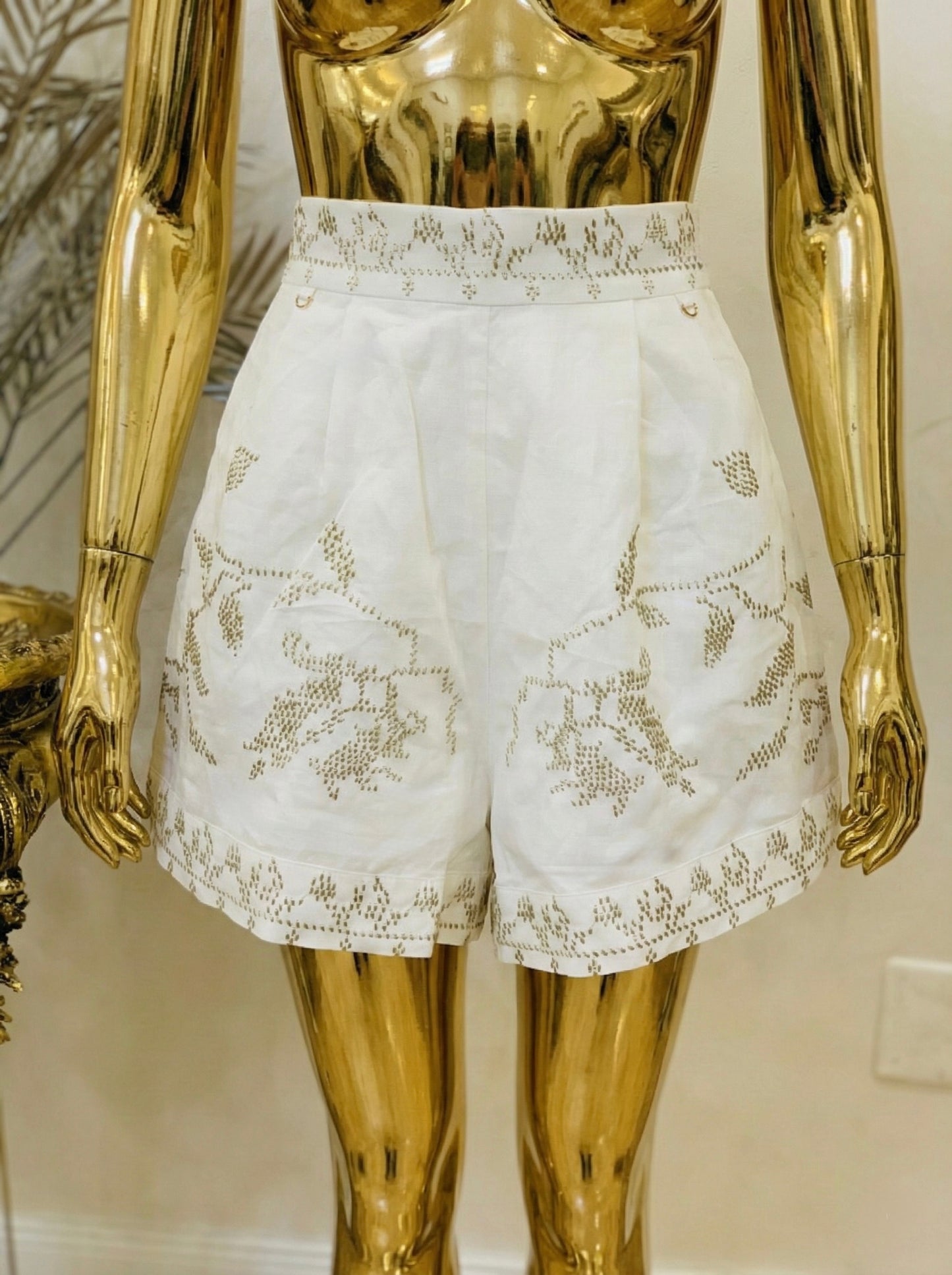 Compleu din in cu pantaloni Melissa