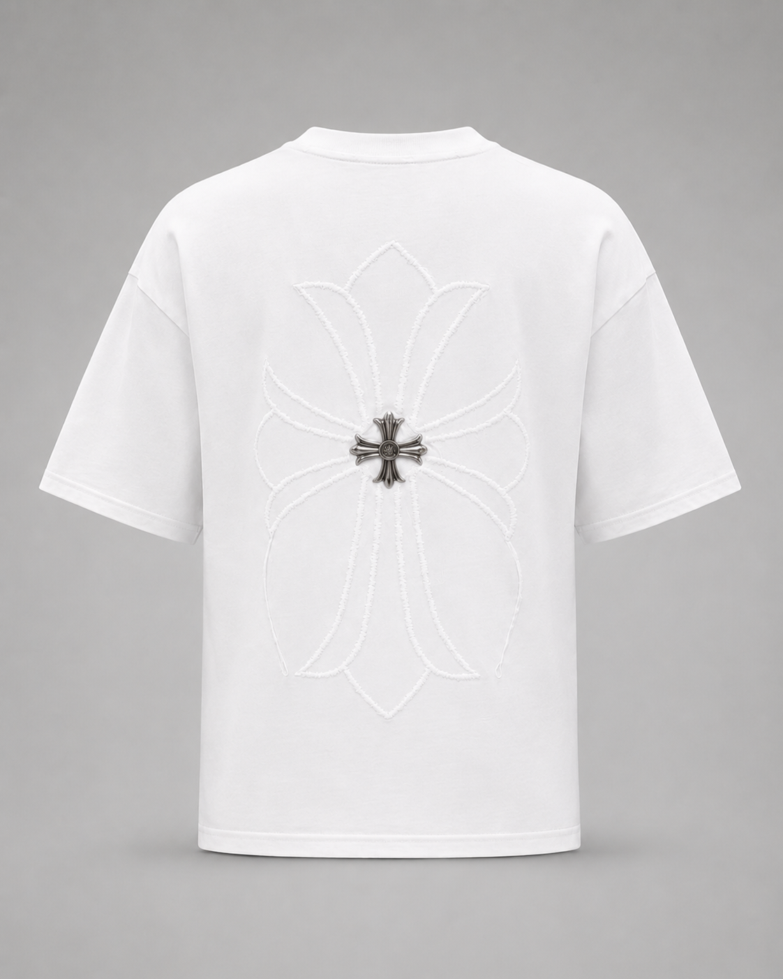White cotton T-shirt