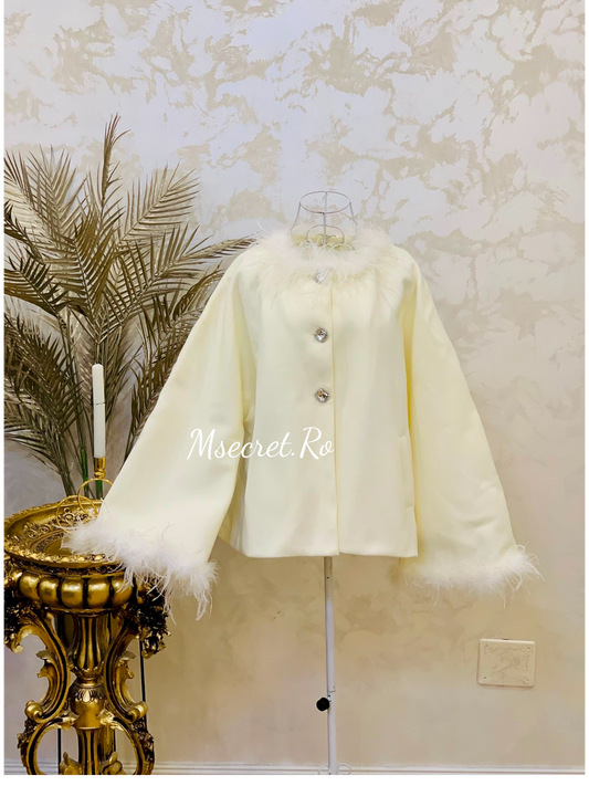 Melissa ivory coat