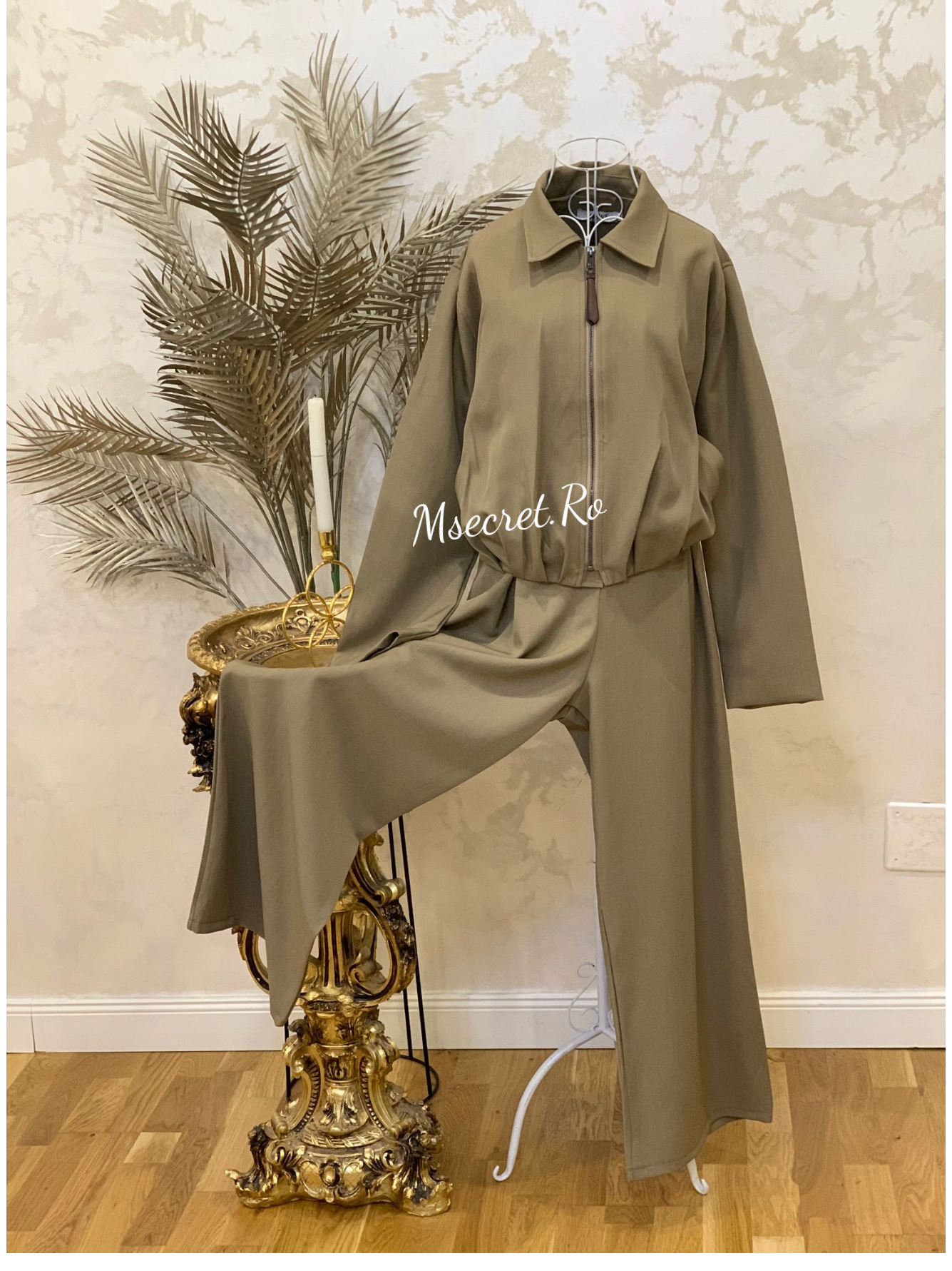 Geaca scurta captusita kaki