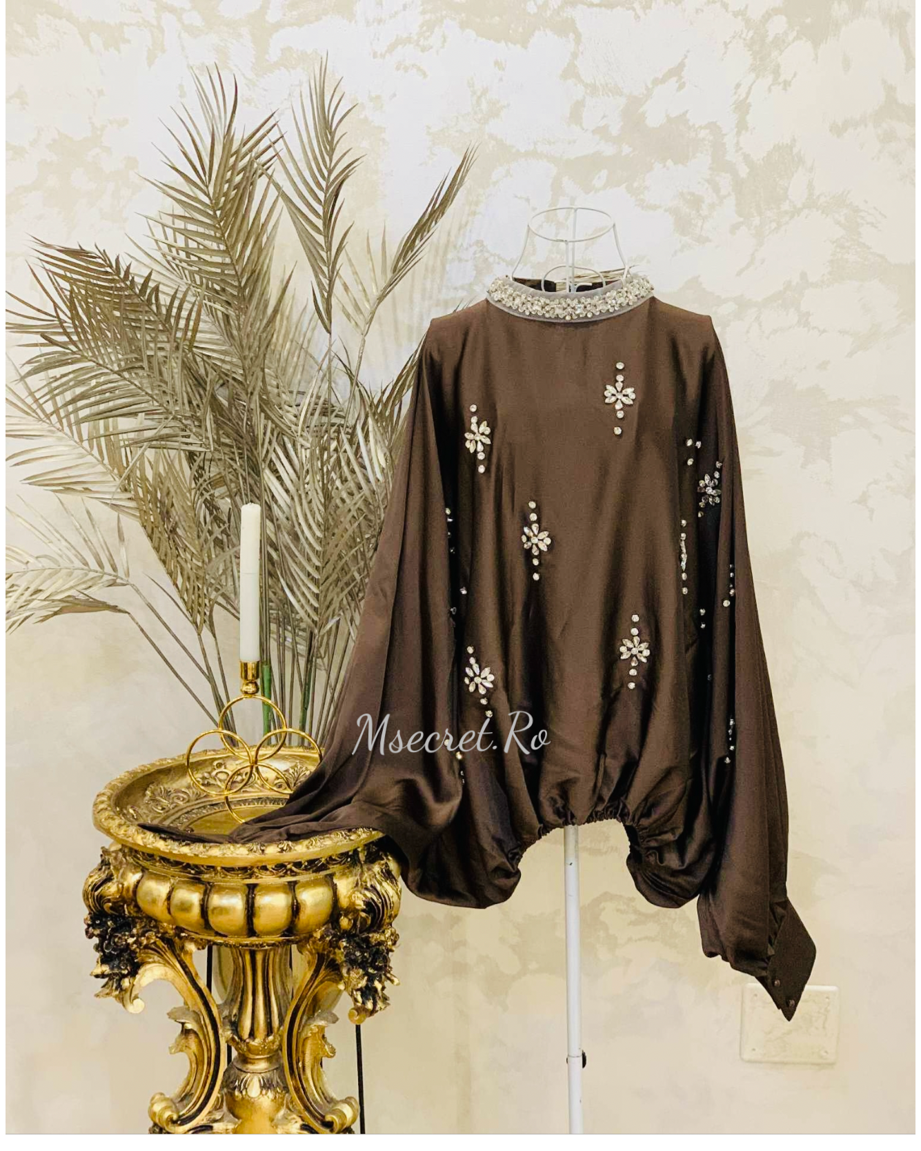 Camasa  cu pietre aplicate