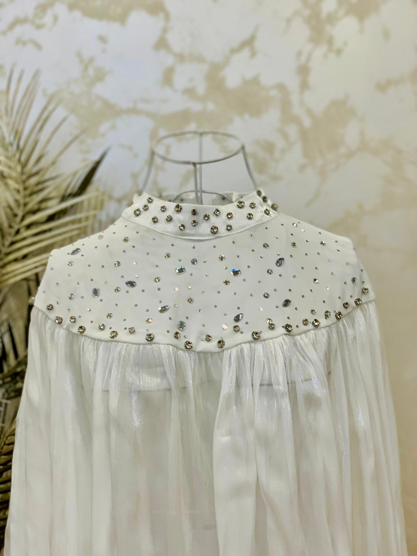 Camasa alba cu perle