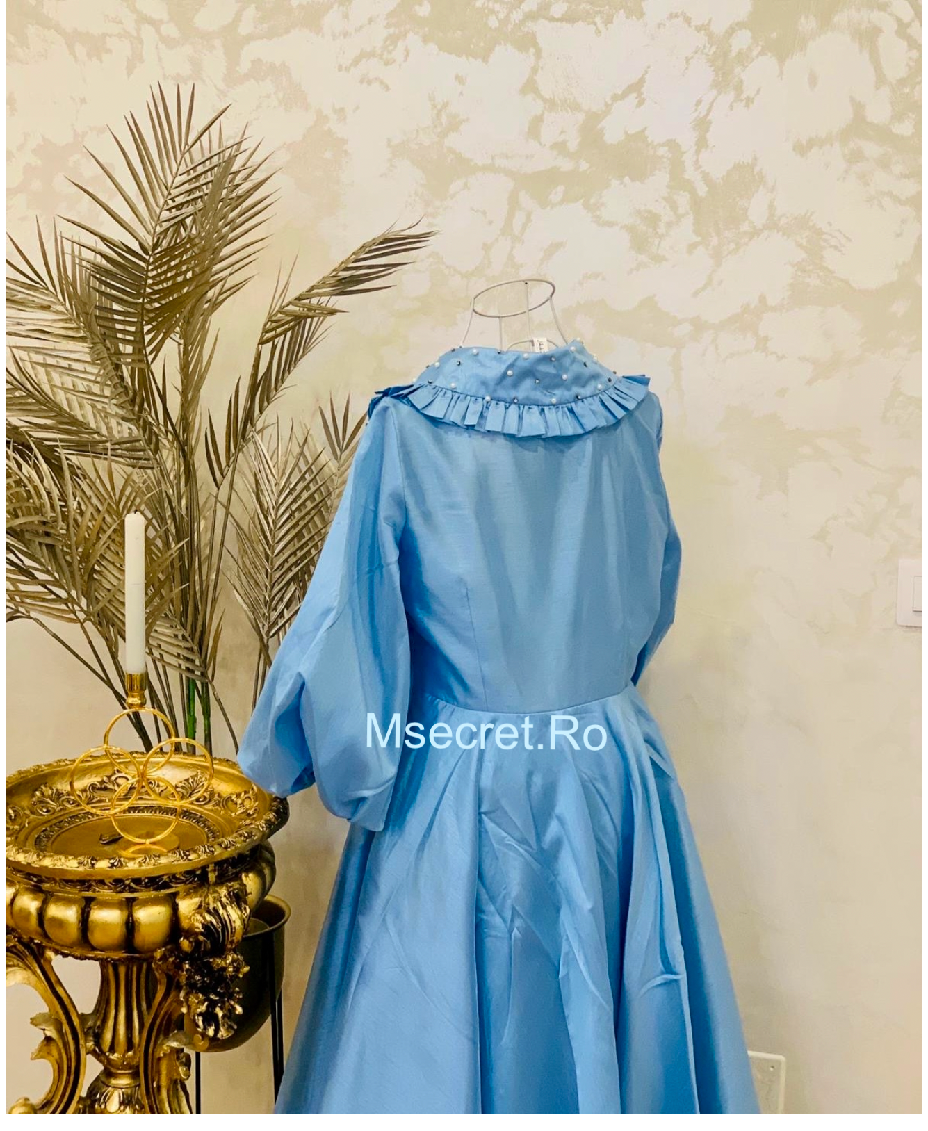 Rochie midi imperial blue