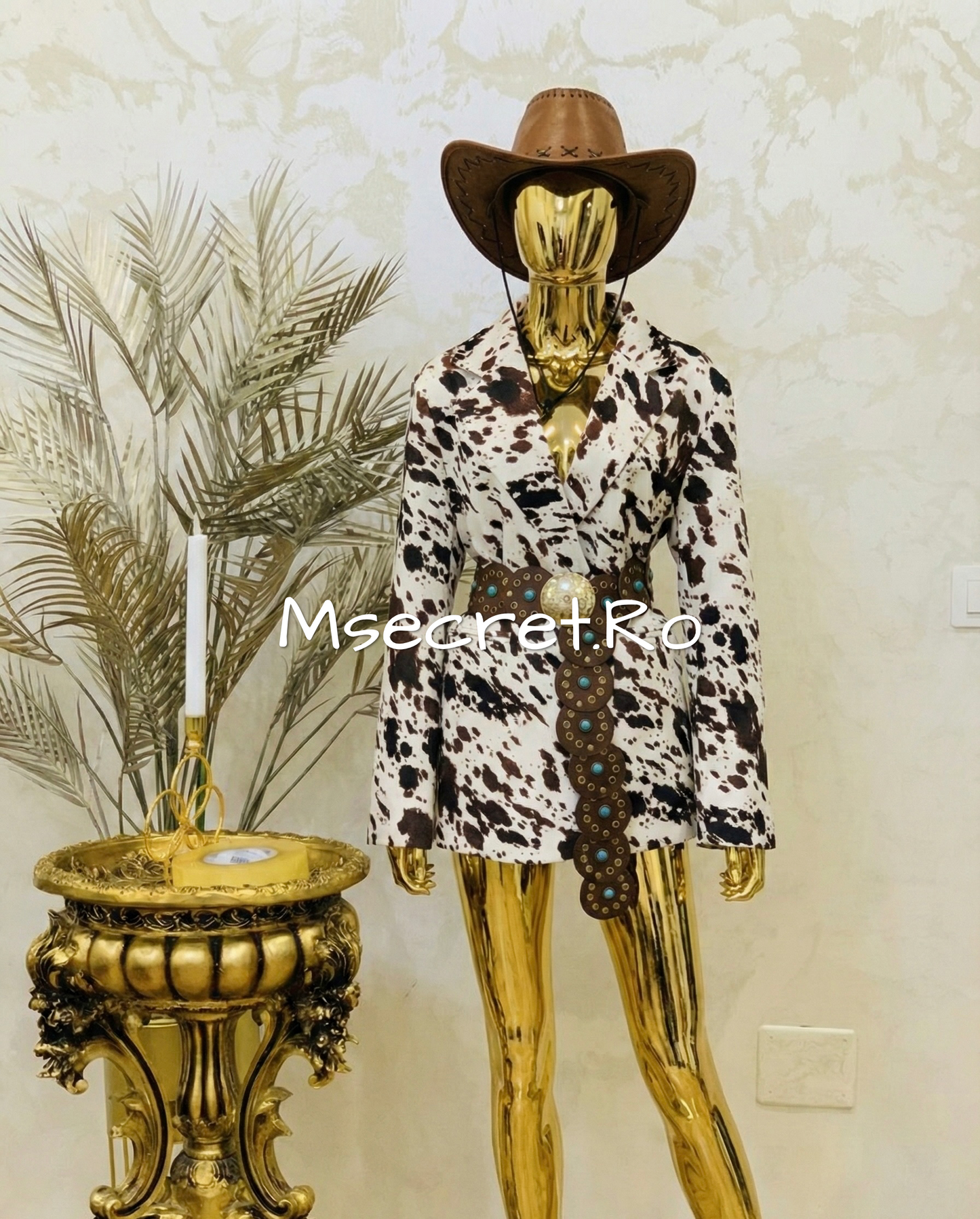 Statement print blazer