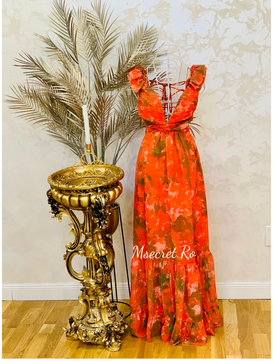 Rochie lunga spectaculoasa