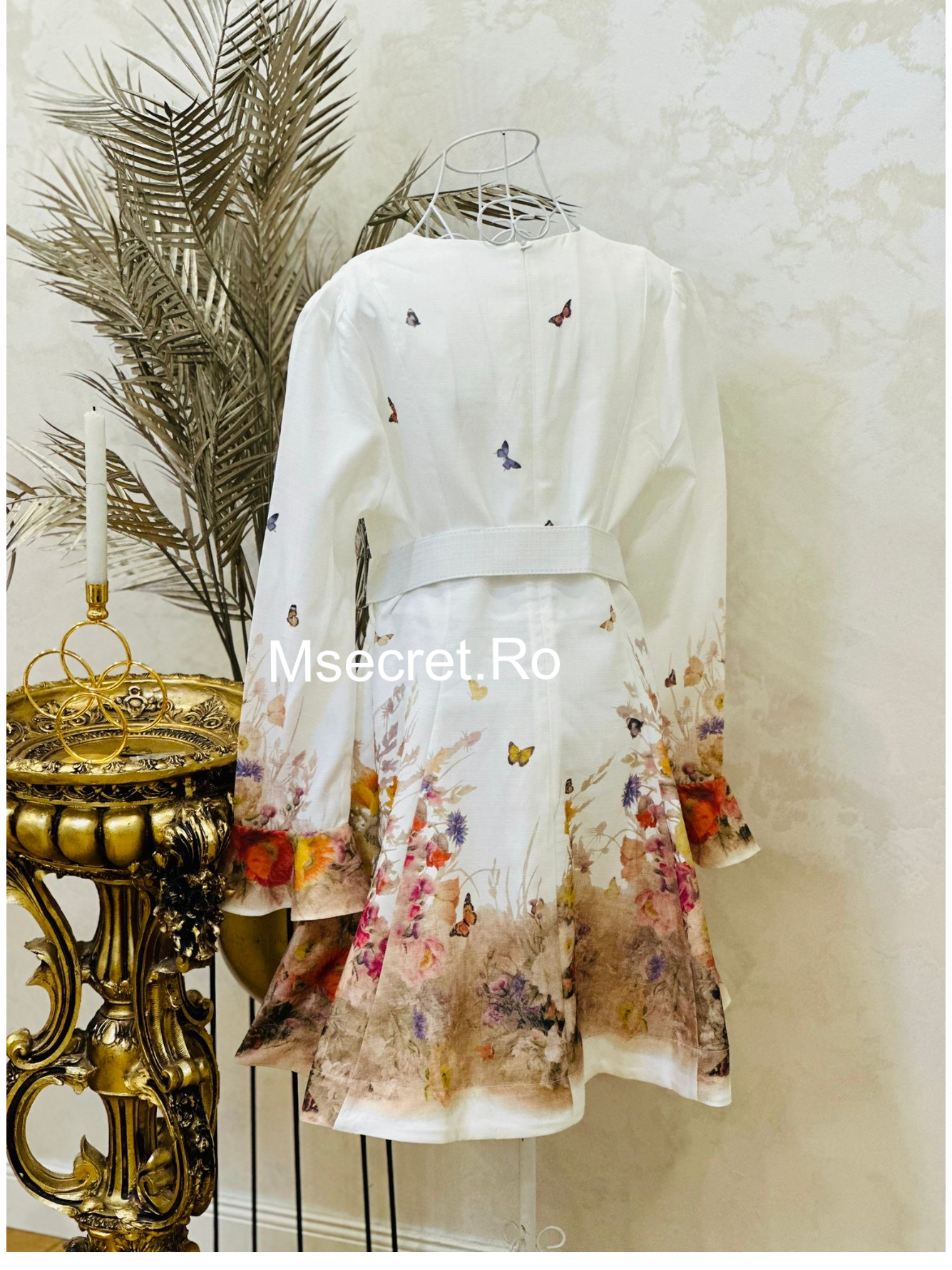 Rochie scurta cu flori
