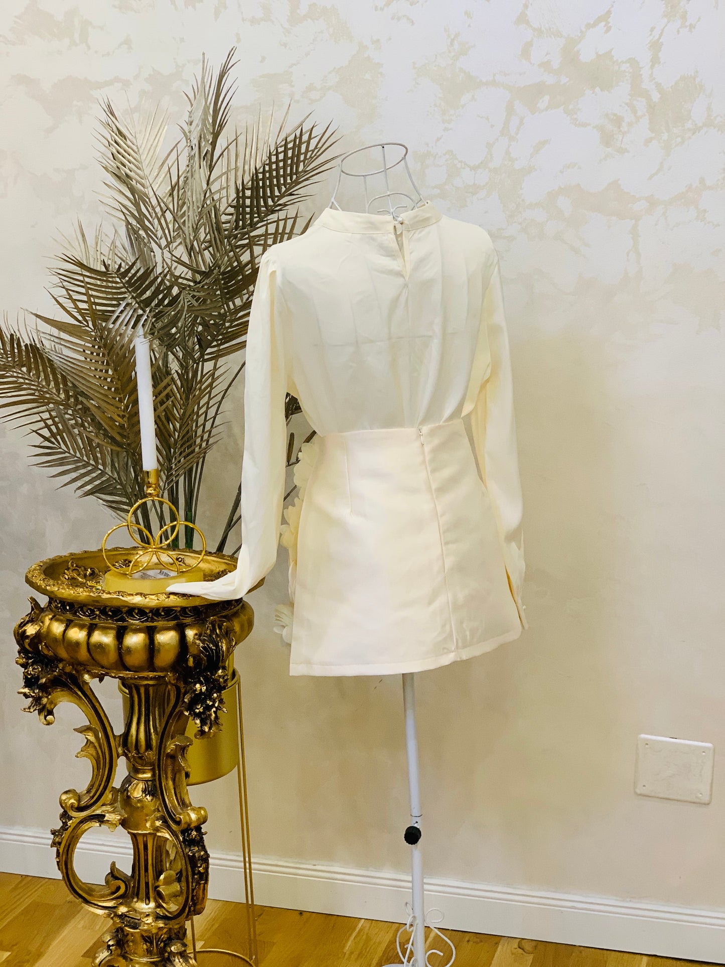 Camasa crem satinata