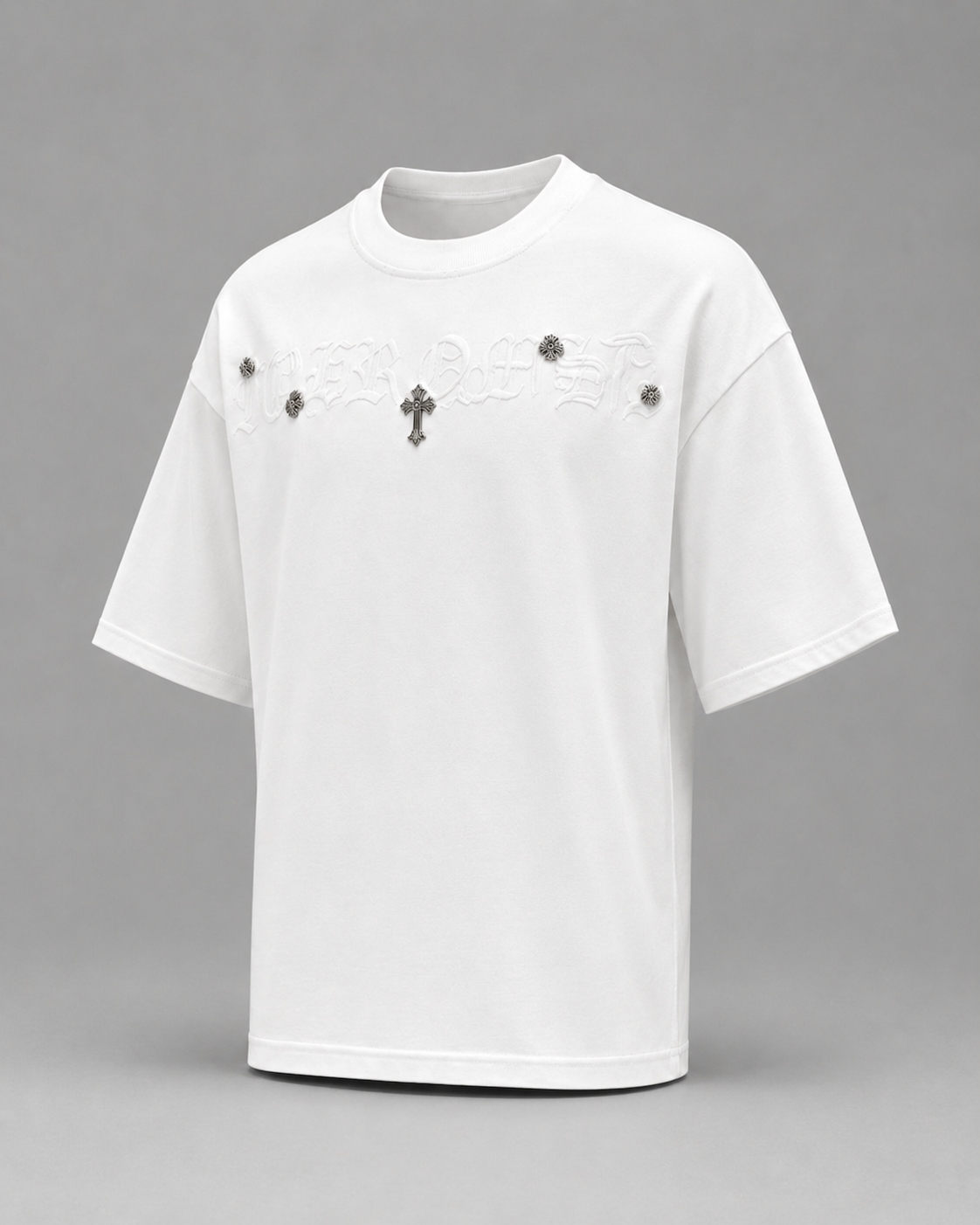 White cotton T-shirt