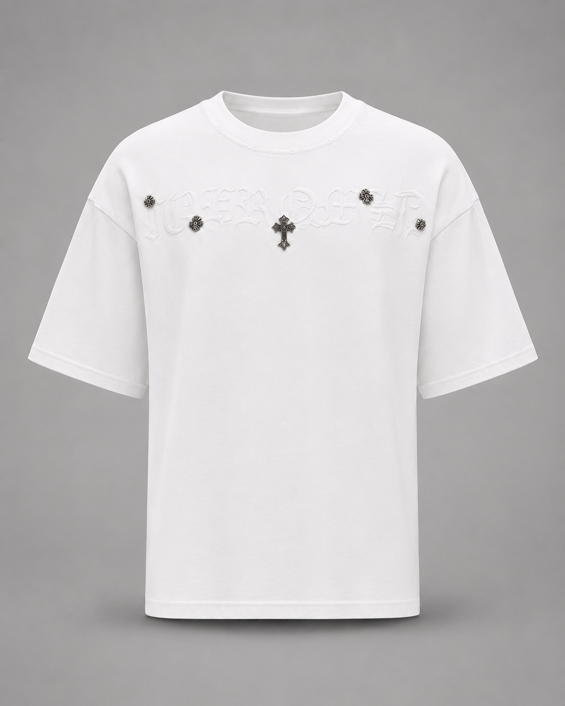 White cotton T-shirt