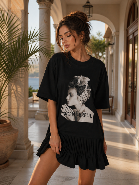 Rochie sport cu volane